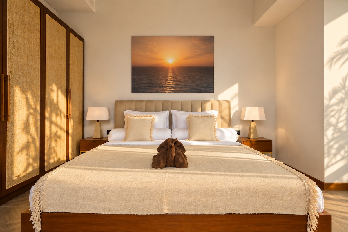 2BR Apartment with Private Terrace in Sanur