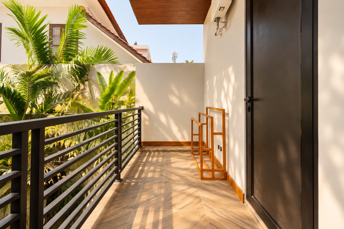 2BR Apartment with Private Terrace in Sanur
