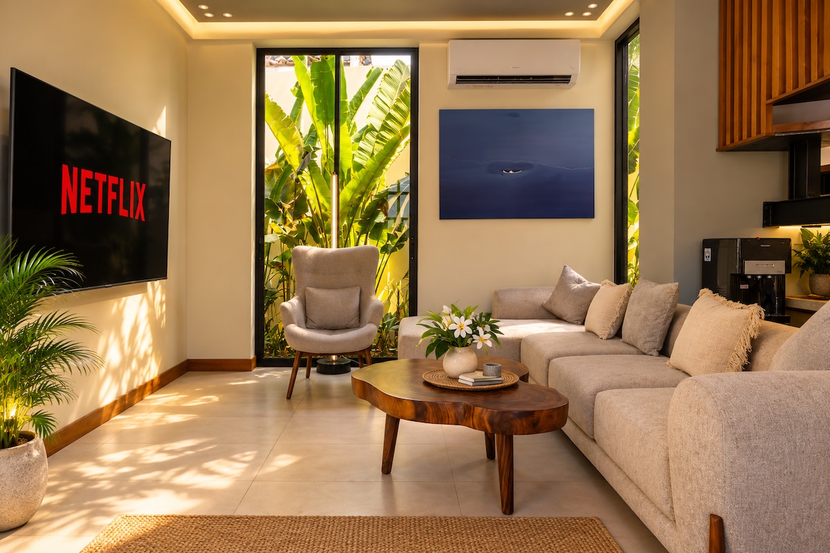Sun-Lit 3BR Pool Villa in Sanur