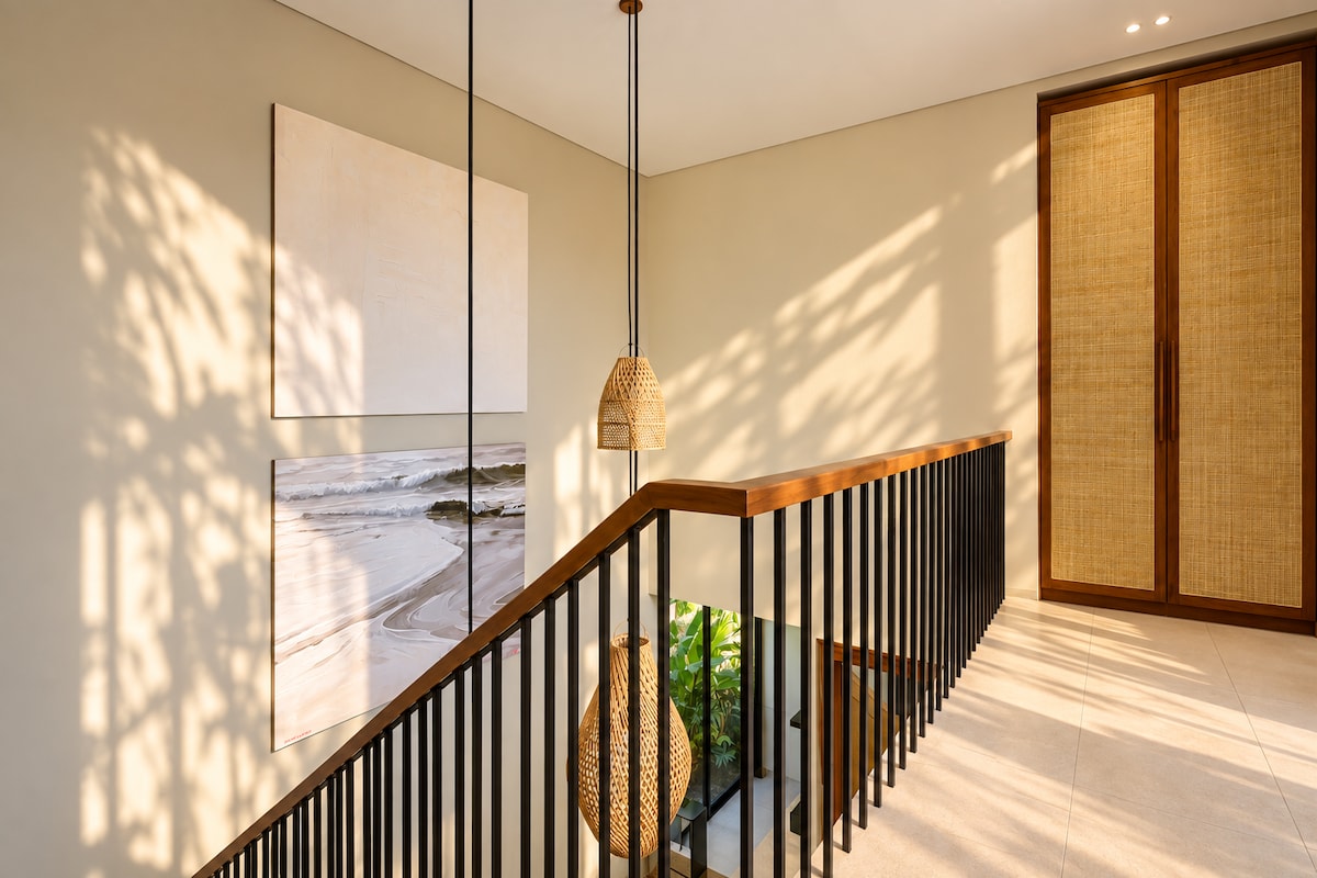 Sun-Lit 3BR Pool Villa in Sanur