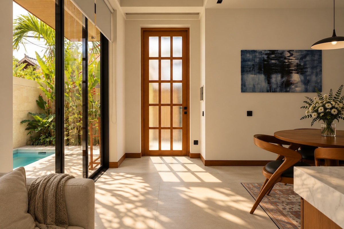 Elegant 3BR Pool Villa with Garden in Sanur